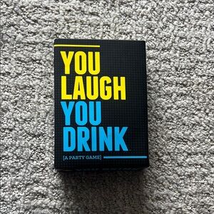 You Laugh You Drink Party Game